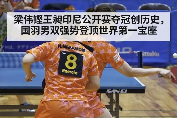 梁伟铿王昶印尼公开赛夺冠创历史，国羽男双强势登顶世界第一宝座